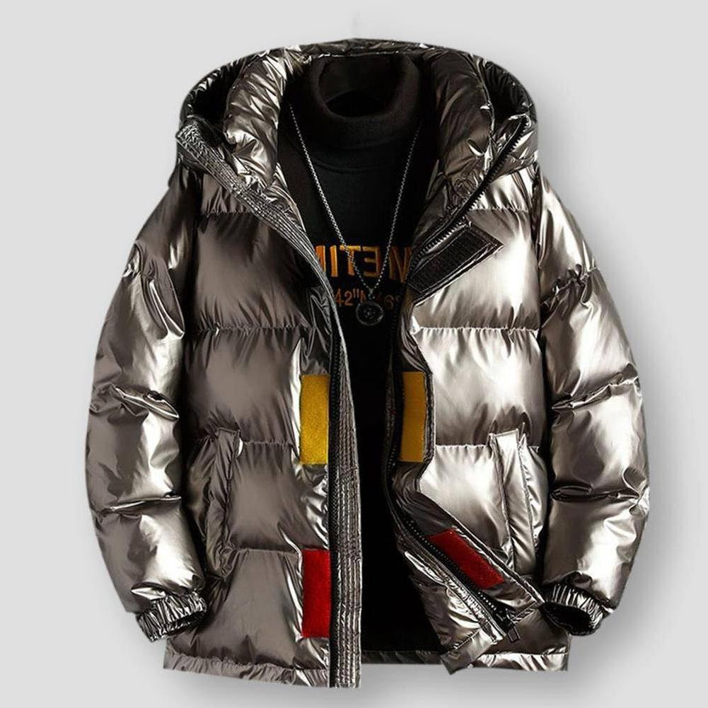 Colorful reflective hotsell puffer jacket