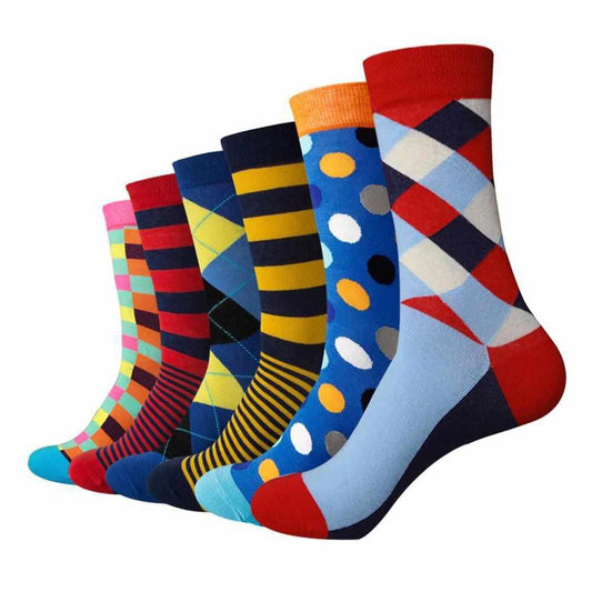 Sky Madrid Combed Cotton Socks