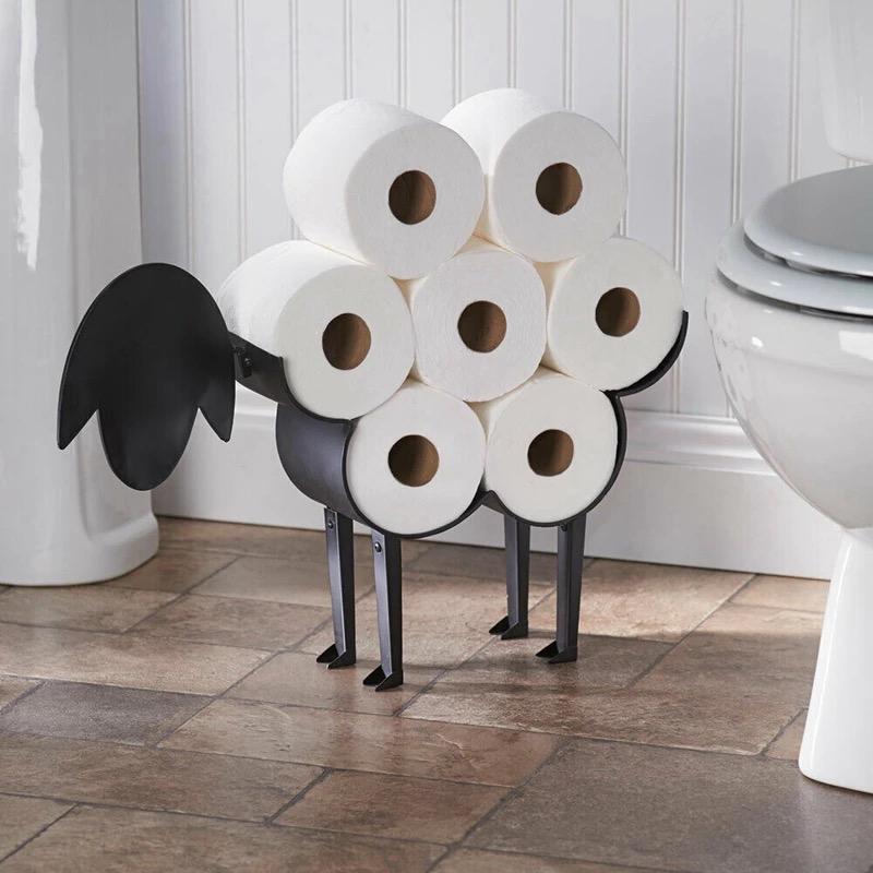 Saint Morris Animal Toilet Paper Decor