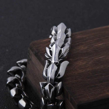 North Royal Ouroboros Chain Bracelet