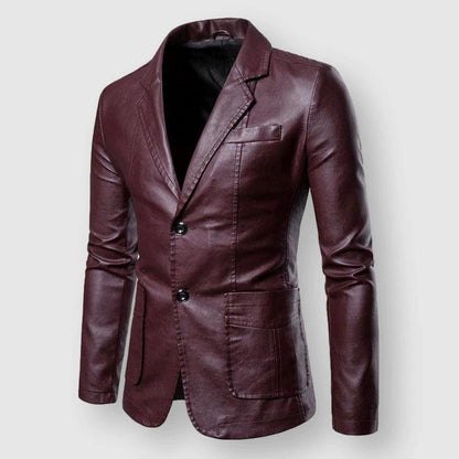 Saint Morris Reims Leather Jacket
