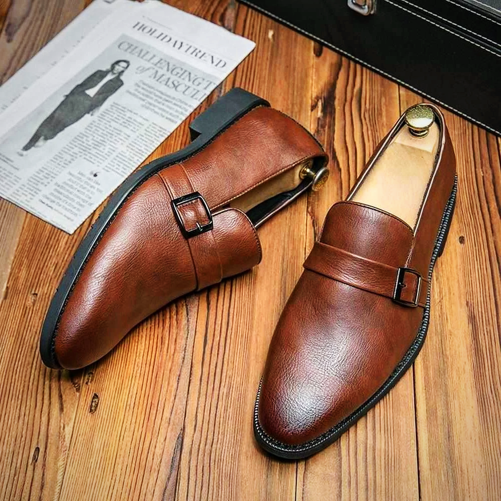 Sky Madrid Leather Dress Loafers