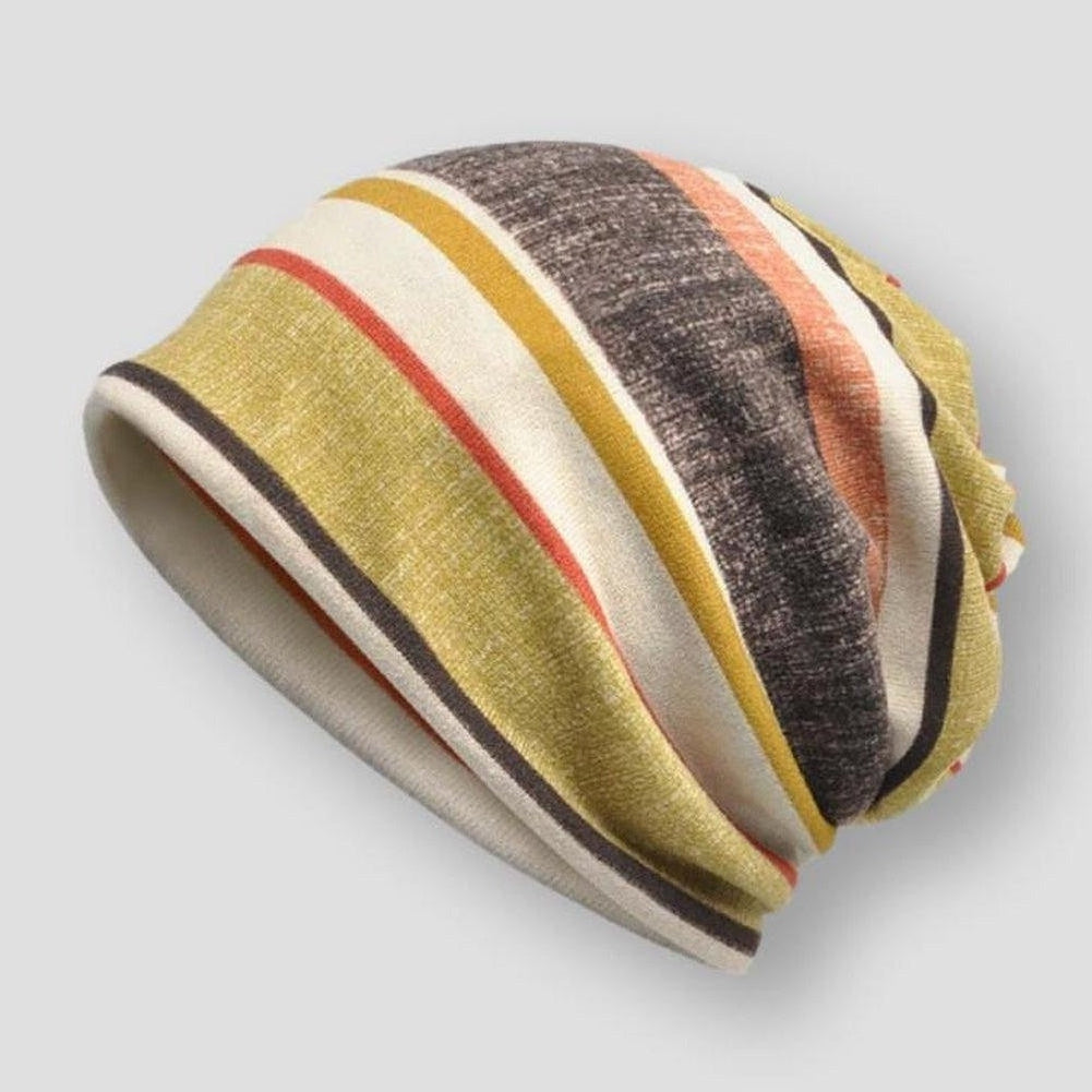 Saint Morris Striped Beanie Hat