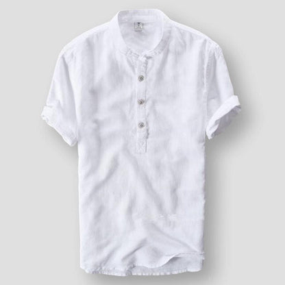 Saint Morris Dubois Linen Shirt