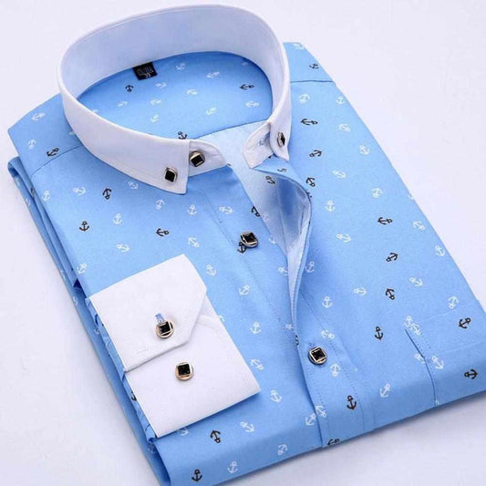 Sky Madrid Anchor Long Sleeve Shirt