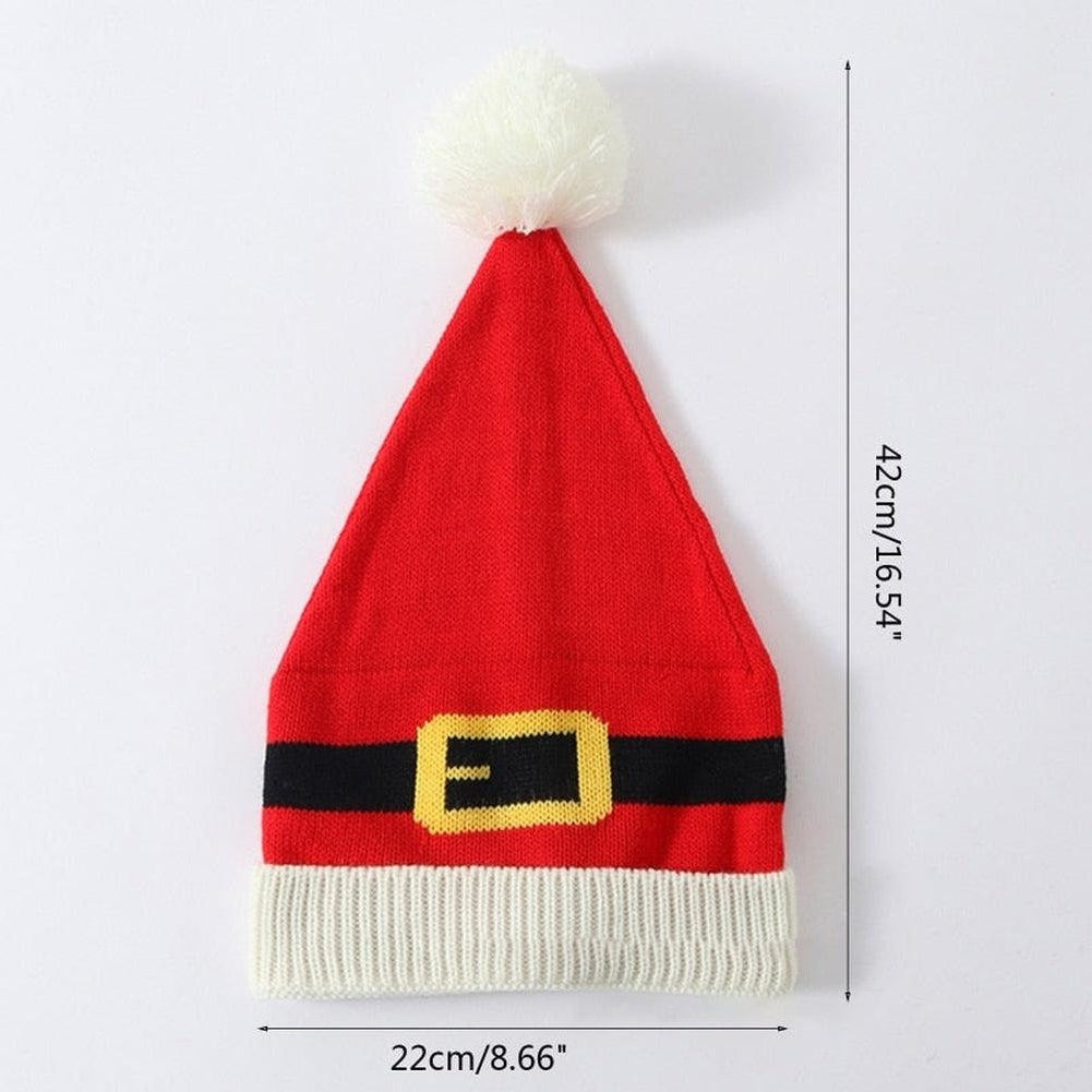 Saint Morris Knitted Santa Claus Hat