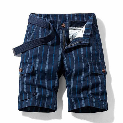 North Royal Striped Pocket Shorts