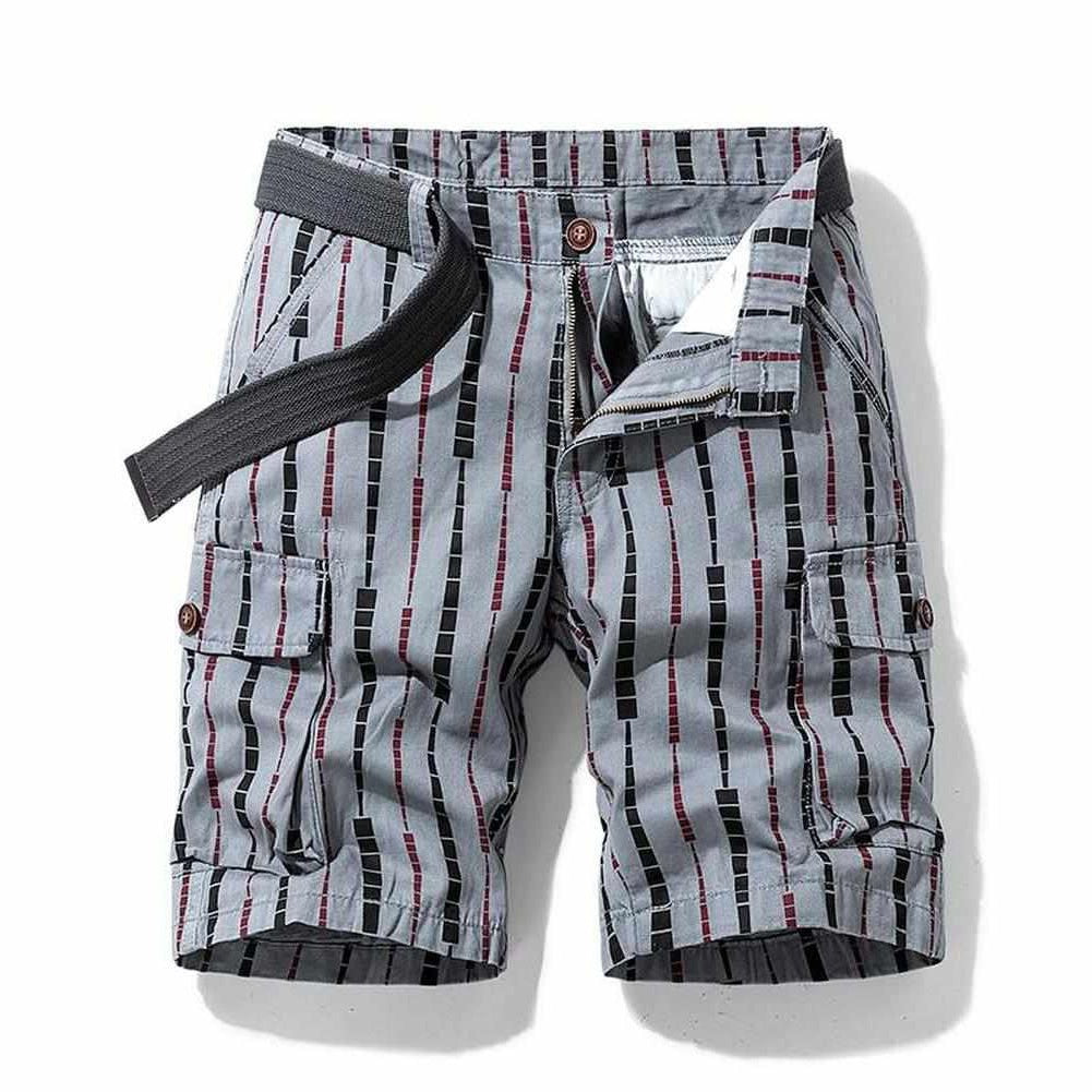 North Royal Striped Pocket Shorts
