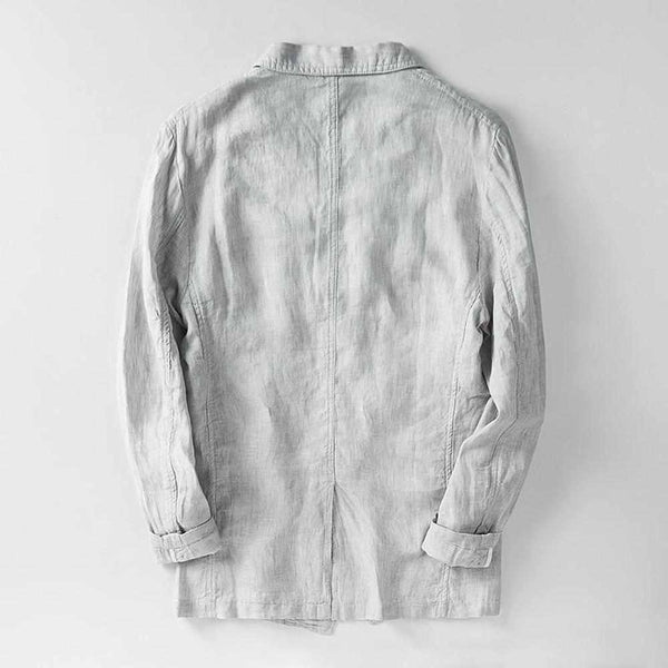 Sky Madrid Pocket Linen Blazer