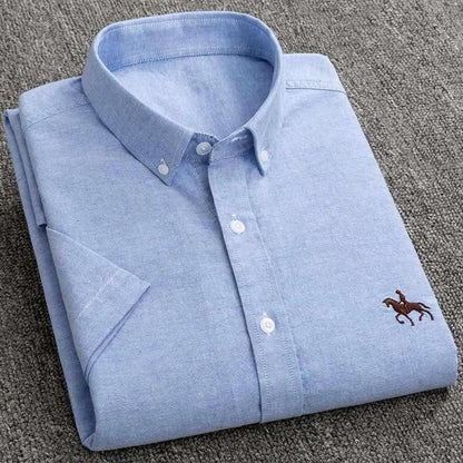 Saint Morris Oxford Button-Down Shirt
