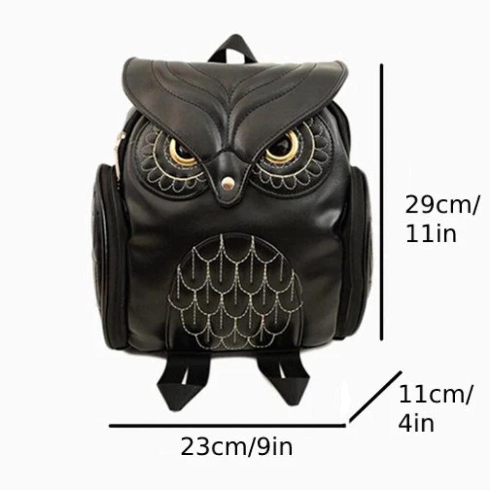 North Royal Isabella Owl Embroidery Backpack