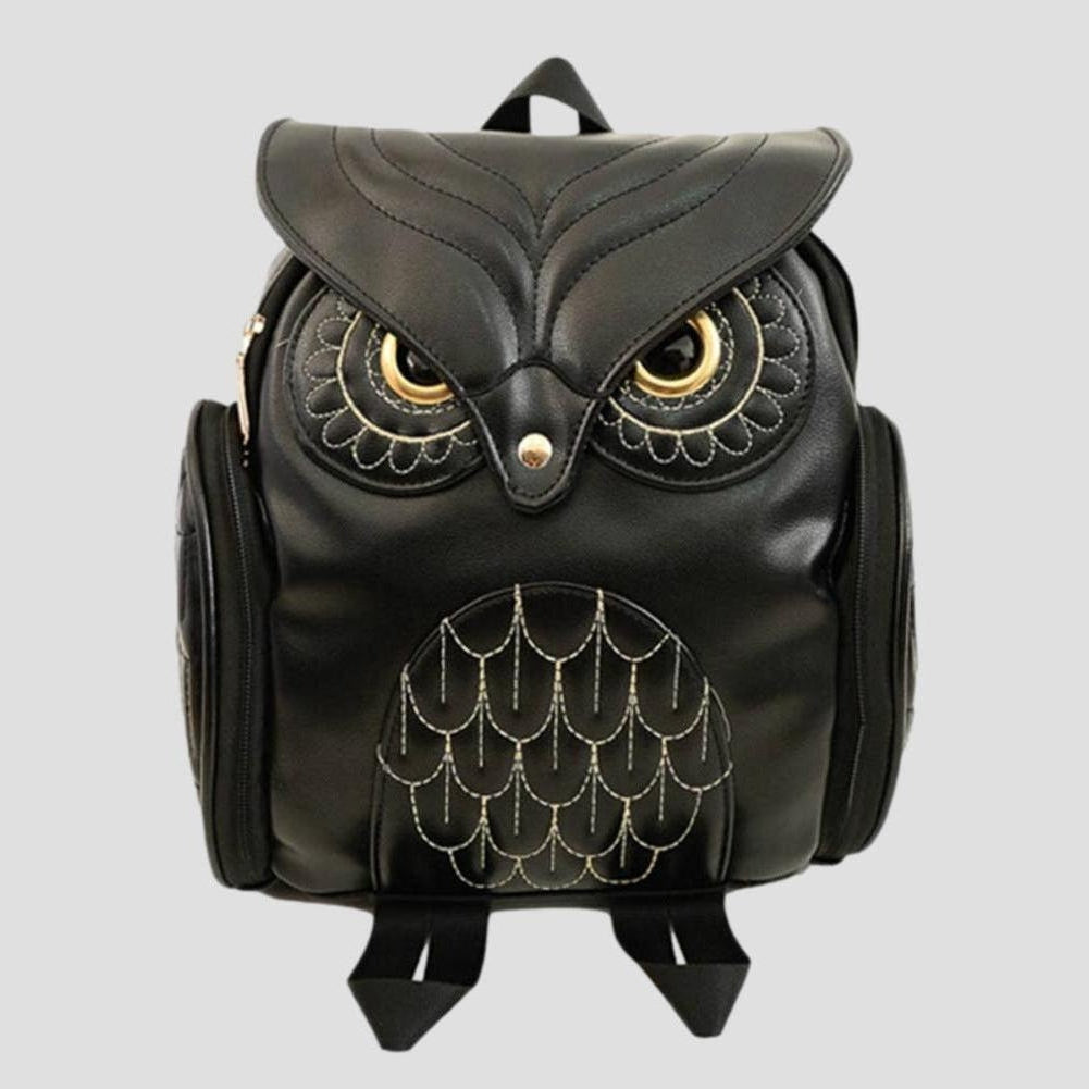 North Royal Isabella Owl Embroidery Backpack