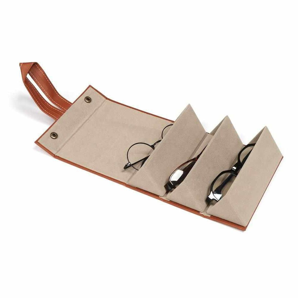 Sky Madrid Portable Leather Eyewear Case