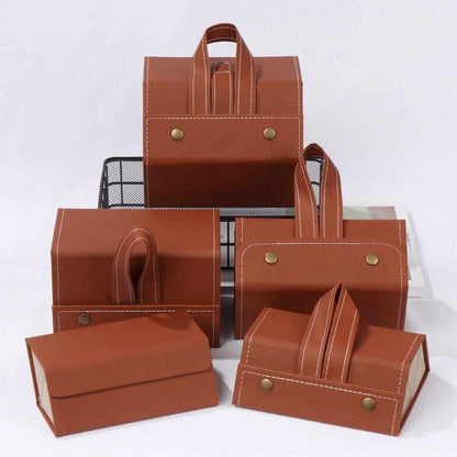 Sky Madrid Portable Leather Eyewear Case