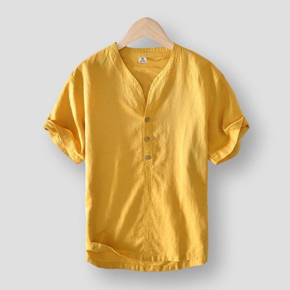 Saint Morris Bearsden Linen Shirt