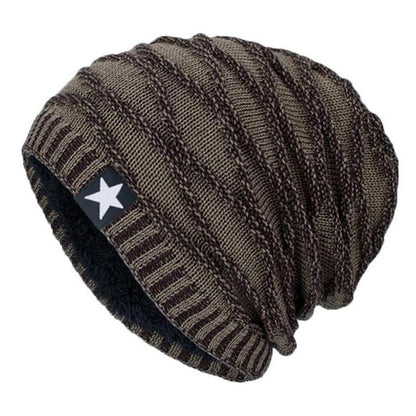 Saint Morris Oversized Knitted Beanie
