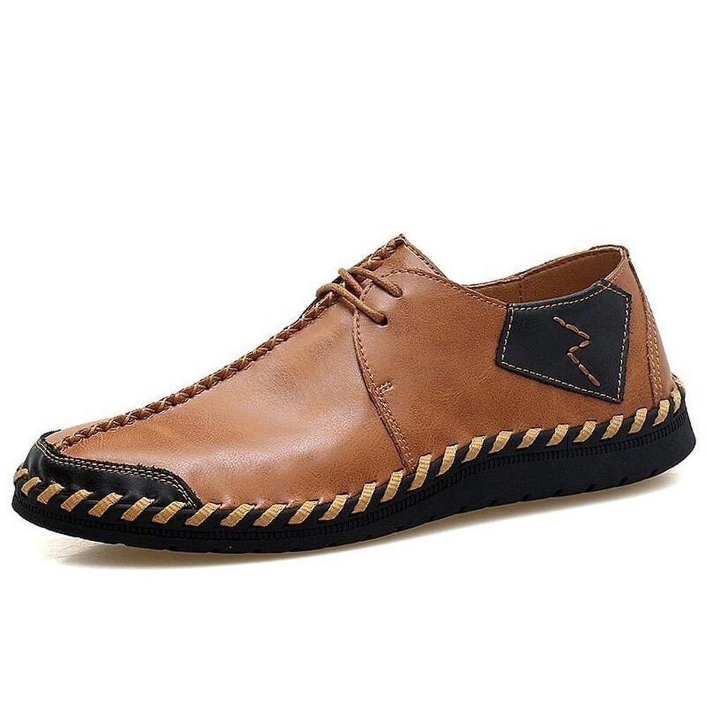 Saint Morris Leather Stitched Shoes