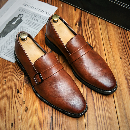 Sky Madrid Leather Dress Loafers