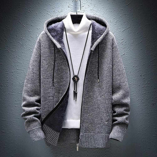 North Royal Hooded Wool Cardigan