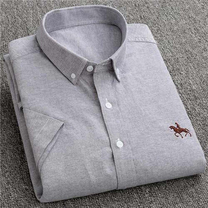 Saint Morris Oxford Button-Down Shirt
