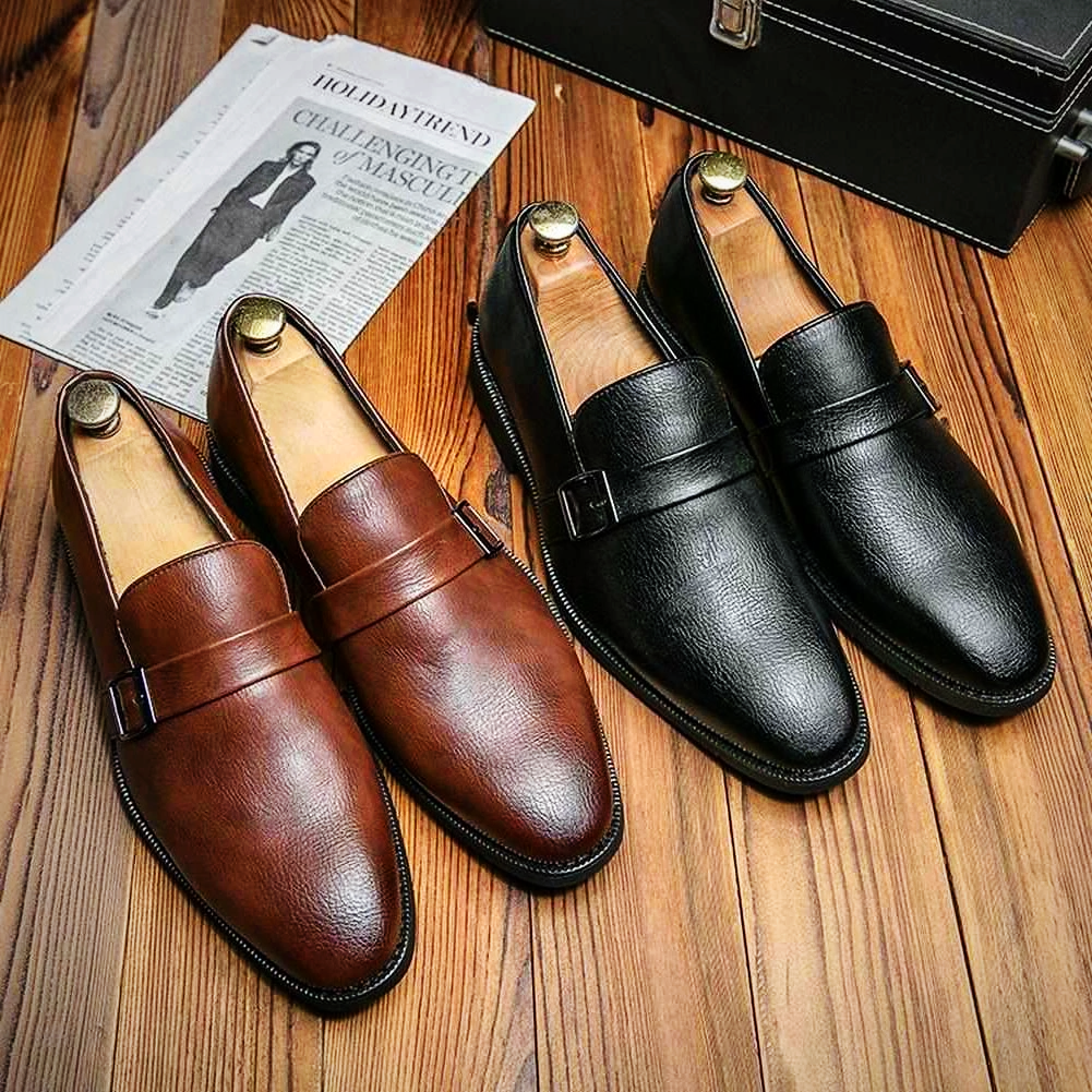 Sky Madrid Leather Dress Loafers