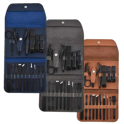 Stainless Steel Executive Grooming Kit