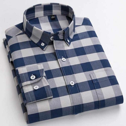 North Royal Casual Plaid Shirt