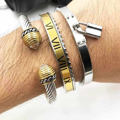 Stainless Steel Roman Numeral Set