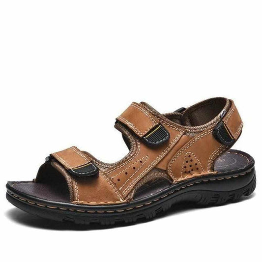 Saint Morris Quest Leather Sandals