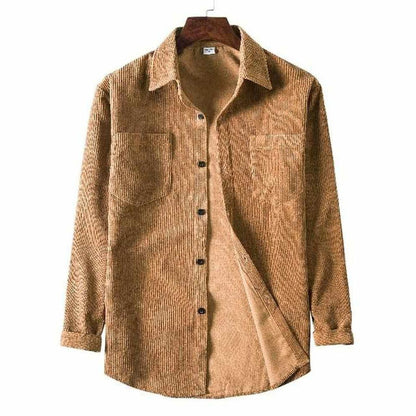 North Royal Corduroy Long Sleeve Button-Up