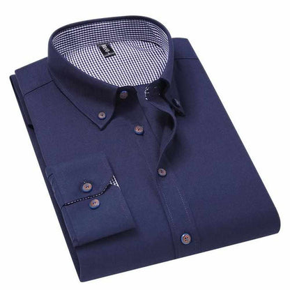 Sky Madrid Casual Sleek Button-Down Shirt