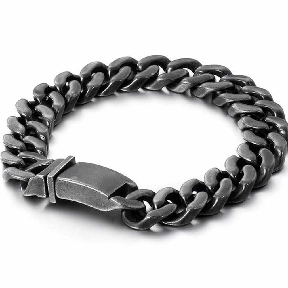 Stainless Steel Chunky Chain Bracelet