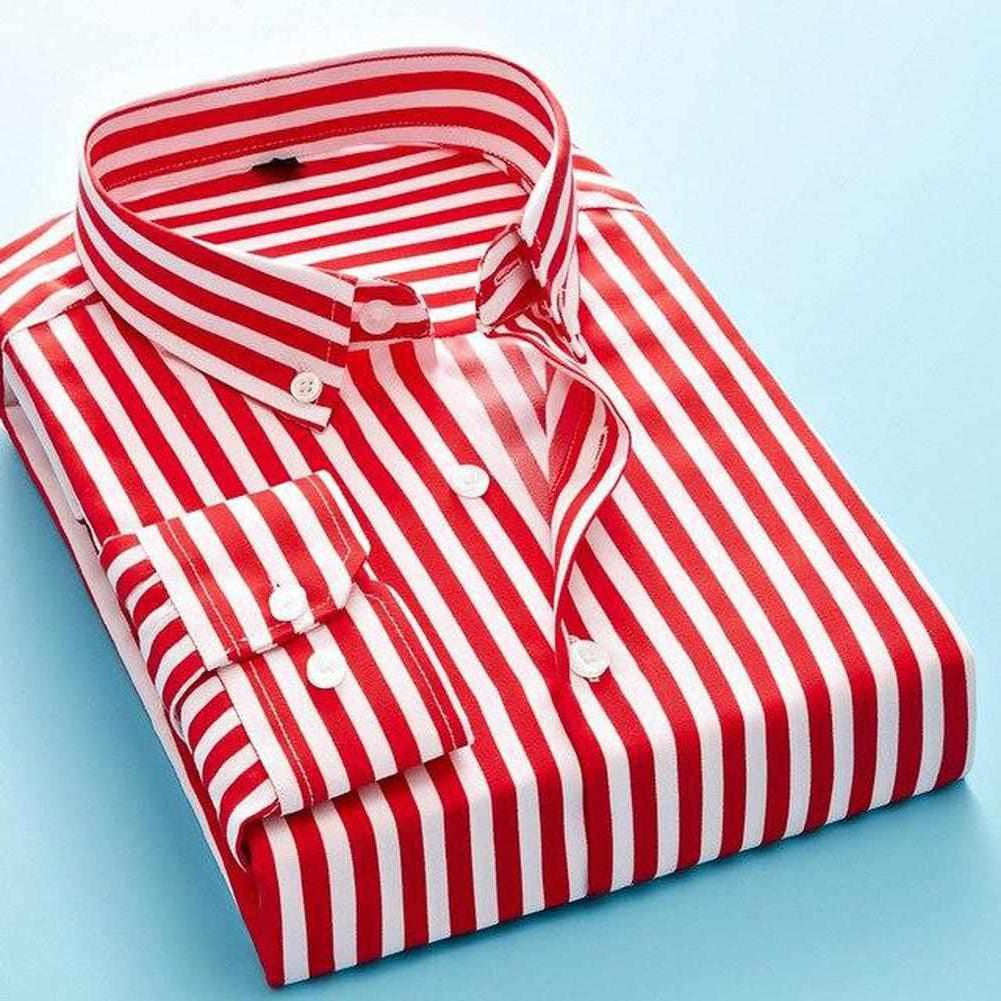 North Royal Executive Button-Down Striped Shirt